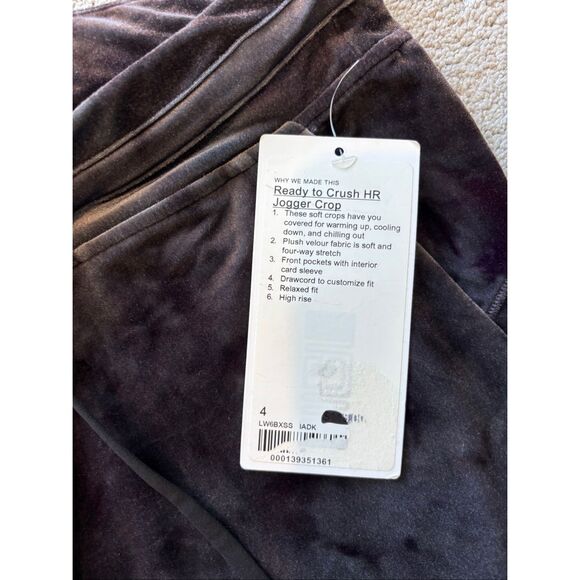 NWT LULULEMON ready to crush joggers Sz 4, $130 G23 - Picture 4 of 9